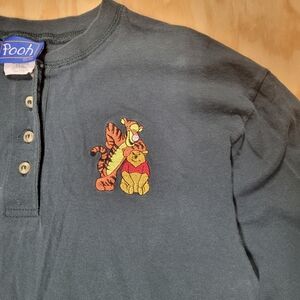 Vintage Disney Long-Sleeved Shirt Tigger & Pooh